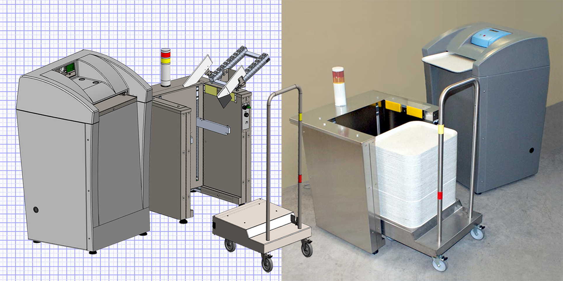 distributeur de plateaux 1 - Polycaptil